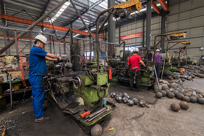 诸城网架配件车间